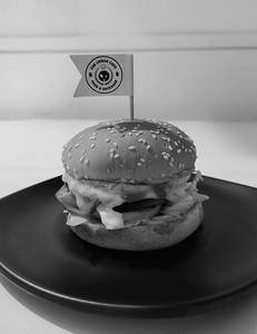 Tandoori Chicken Cheese Burger