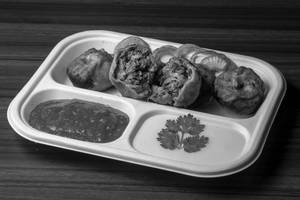 Mushroom Tandoori Momo [8pcs]