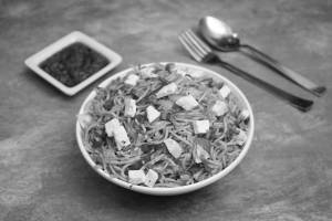 Paneer Manchurian Noodles