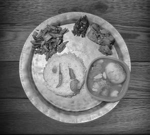 Egg thali