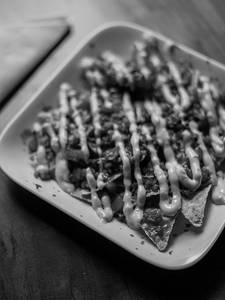 Spicy Salsa Cheese Nachos