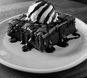 Brownie With Ice Cream