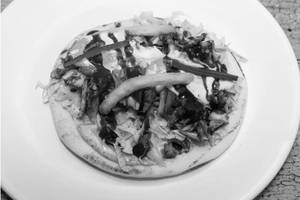 Open Bbq Chicken Shawarma