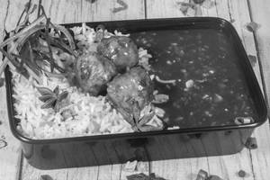 Chicken Fried Rice + Chilli Chicken (4 Pcs)
