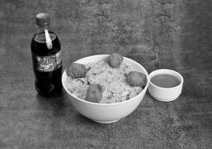 Arroz Rice With Veg Nugets Combo