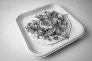 Open Fiery Chicken Shawarma