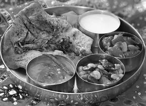 Mushroom Thali
