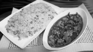 Chicken Manchurian Fried Rice (With Gravy)