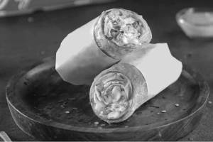 Paneer Tikka  Wrap