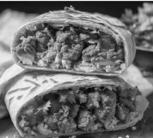 Crispy Chicken Shawarma Roll