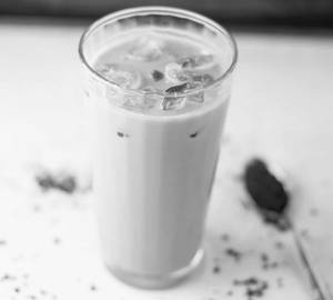 Diet iced coffee [frozen coffee]