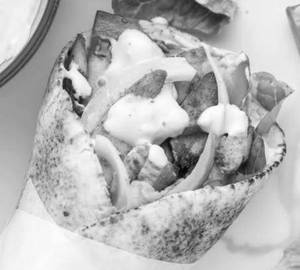 Butter Chicken Shawarma