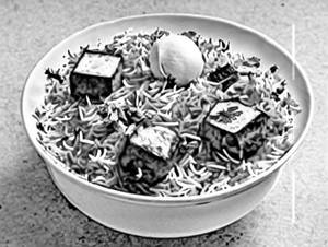 Paneer Tikka Biryani