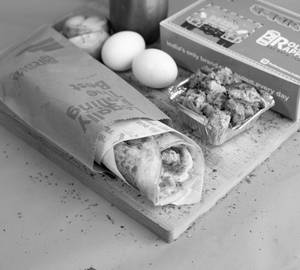 Double Egg Double Paneer Roll