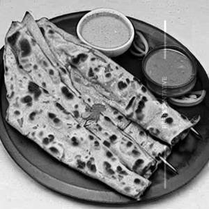Butter Paratha Tandoori