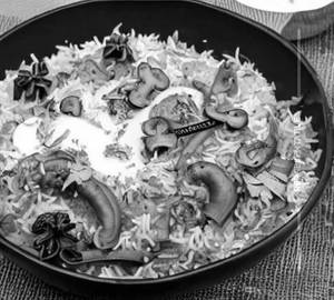 Mushroom Biryani