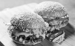 Beef Kalmi Kabab Classic Burger