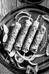 Chicken Seekh Kebab Roll