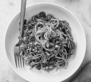 Veg manchuria noodles