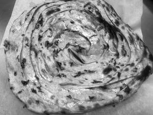 Tandoori Lacha Pudina Paratha