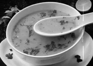 Veg Coriander Soup (Thick Or Clear)
