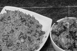 Triple Schezwan Fried Rice