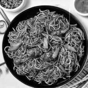 Veg Manchurian Noodles