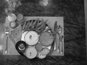 Mandeli Thali With Chappati
