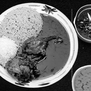 Jeera Chicken Rice Plate