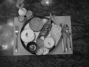 Bangda Thali With Chappati