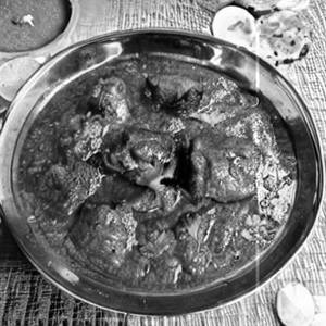 Mutton Hyderabadi Half Handi