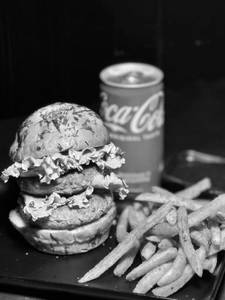 Double Patty Chicken Burger