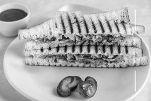 Schezwan Mushroom Sandwich