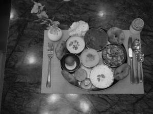 Veg. Wade Thali