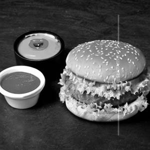 Schezwan Cheese Burger