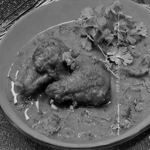 Chicken Hyderabadi plate