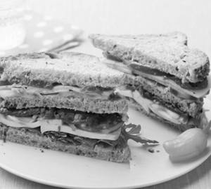 3 tier club sandwich