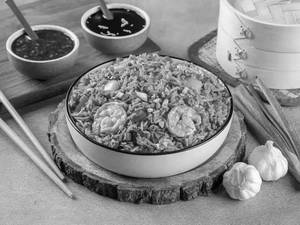 Prawns Burnt Garlic Fried Rice