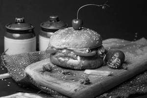 Spicy Schezwaan Burger