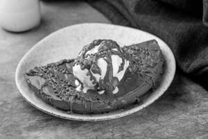 Belgian Milk Chocolate Ice-cream Waffle