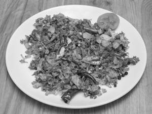 Egg kothu parotta