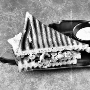 Mushroom Butter Masala Sandwich