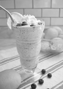Blueberry cheese cake