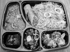 Veg Bento Chinese Box