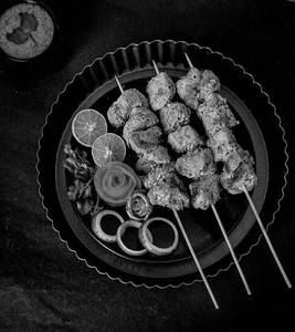 CHICKEN HARIYALI TIKKA KEBAB