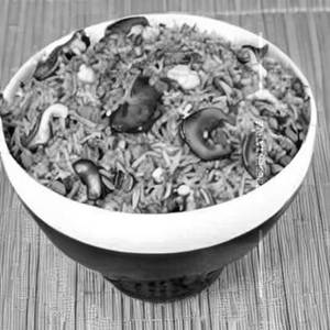 Mushroom Fried Rice