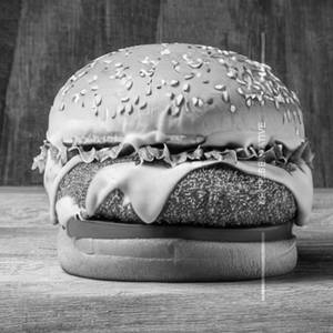 Corn Double Cheese Burger