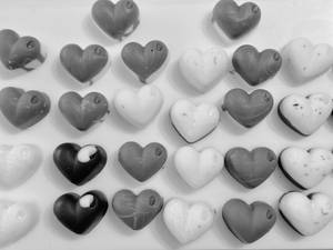 Assorted Heart Chocolates 5 PC