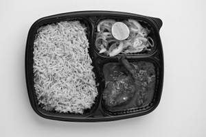Roti/rice Chicken Kosha Combo