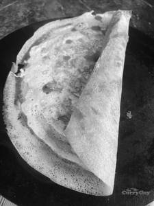 Dosa and Egg Dosa